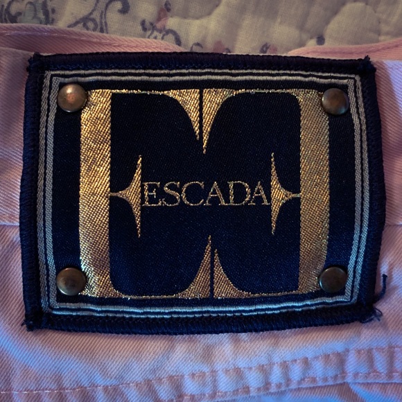 Escada Denim - ✨VINTAGE✨ Escada high waisted pink jeans. Great condition